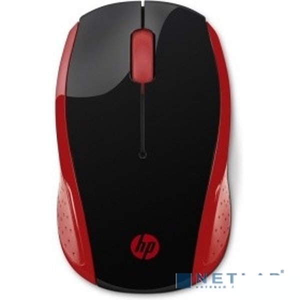 HP 200 [2HU82AA] Wireless Mouse USB red