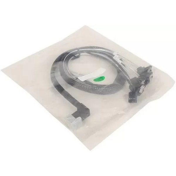 Кабель интерфейсный SAS ACD ACD-RA8643-RASATASB-08M (6705171) Internal SFF8643(угловой) -to- 4*SATA(угловой)+SB MD-6705171