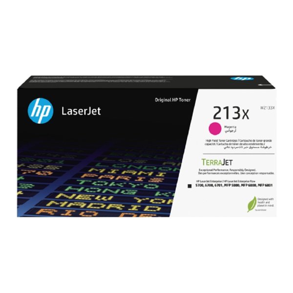 Тонер-картридж/ HP 213X Magenta High Yield Original LaserJet Toner Cartridge