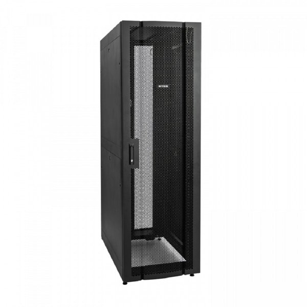 NTSS NTSS-DS42-60120-V3.1 Шкаф напольный серверный NTSS ПРОЦОД DS 42U 600х1200мм, двойные боковые стенки, панель потолка с щеточными вводами, двери перфорированная и перфорированная двухстворчатая