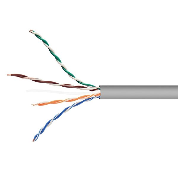 Cablexpert [UPC-5051E-4-CU] Кабель Cablexpert (RU) UTP indoor 4x2x0.51, медный, кат.5e, однож., 305м, box, серый