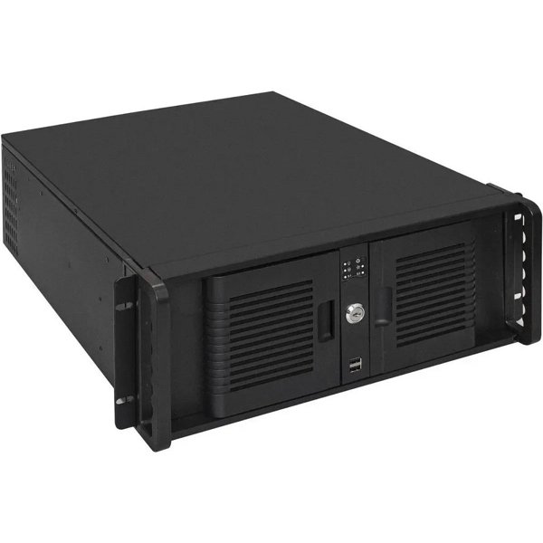 Exegate EX244605RUS Серверный корпус Exegate Pro 4U4132 <RM 19", высота 4U, глубина 480, БП 700ADS, USB>