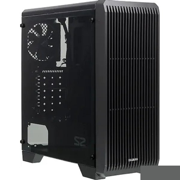 Zalman S2 черный без БП ATX 2x120mm 2xUSB2.0 1xUSB3.0 audio bott PSU