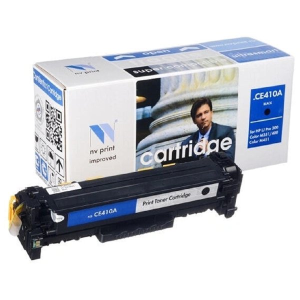 NVPrint CE410A Картридж для HP CLJ Color M351/M451/MFP M375/MFP M475 (2200к) Black