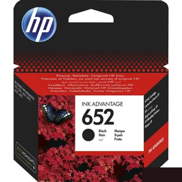 HP F6V25AE Картридж №652, Black {DJ IA 1115/2135/3635/4535/3835/4675 (360стр.)}