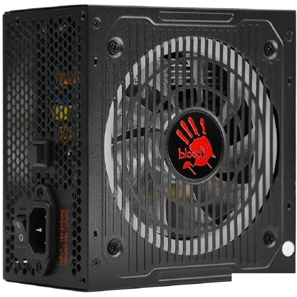 Bloody BD-PS750G-MR ATX 750W 80+ gold (20+4pin) APFC 120mm fan color LED 6xSATA Cab Manag