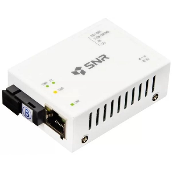 SNR SNR-CVT-1000B Медиаконвертер 10/100/1000-Base-T / 100/1000Base-FX, Tx/Rx: 1550/1310нм