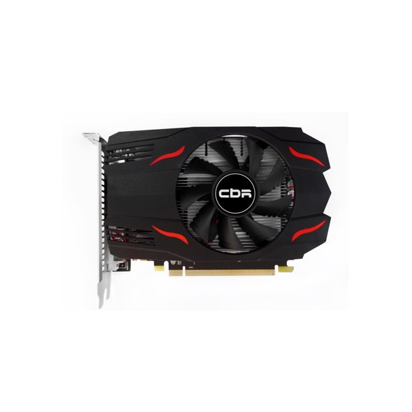 Видеокарта CBR Radeon RX 550 4G GDDR5, 128BIT, 896, 1175MHz, Single fan, PCIE 3.0, 50W (DVI/HDMI/DP) [VGA-STX550-4G-RTL]
