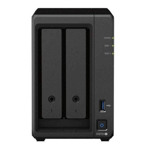 Synology DS723+ СХД настольное исполнение 2BAY NO HDD вилка UK/HK 3-pin