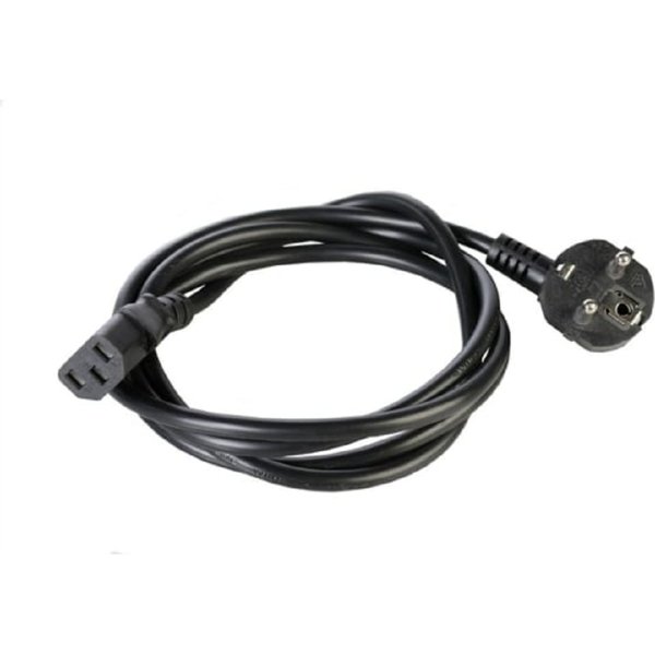 REM Шнур питания с заземлением IEC 60320 C13/EU-Schuko, 10А/250В (3x1,0), длина 5 м. (R-10-Cord-C13-S-5)