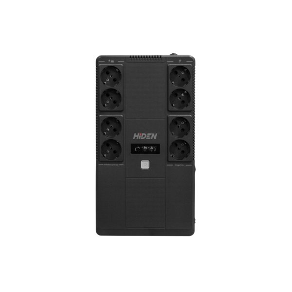 ИБП HIDEN EXPERT ULS600EF 600ВА/360Вт {Линейно-интерактивный ,2 x Schuko LED, USB, встроенные АКБ 1x12B/7Ач}