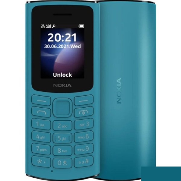 NOKIA 105 4G TA-1551 DS EAC BLUE (1GF018UPG1C01)