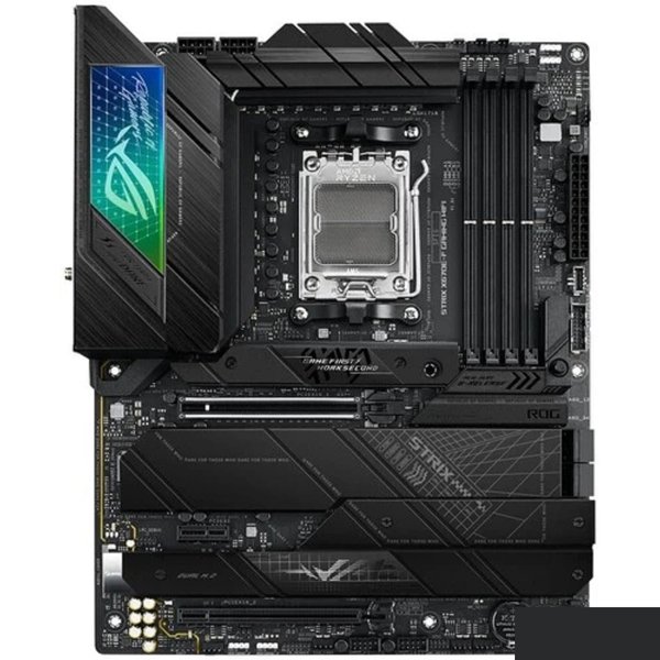 Материнская плата Asus ROG STRIX X670E-F GAMING WIFI SocketAM5 AMD X670 4xDDR5 ATX AC`97 8ch(7.1) 2.5Gg RAID+HDMI+DP