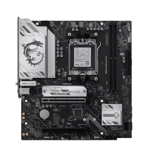 MSI B850M GAMING WIFI SocketAM5 AMD B850 2xDDR5 mATX AC`97 8ch(7.1) 5Gigabit RAID+HDMI+DP