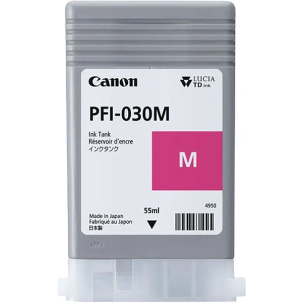 Картридж Canon PFI-030M 3491C001 красный для imagePROGRAF TM-240, TM-340 (55мл)
