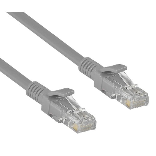 Exegate EX282010RUS Патч-корд медный UTP-RJ45-RJ45-5e-CU-1,5M-GY, UTP, cat.5e, 1.5м, серый