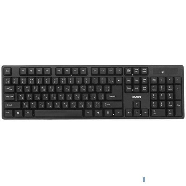 Беспроводная клавиатура Sven KB-C2100W ((2,4 GHz, 104кл.)