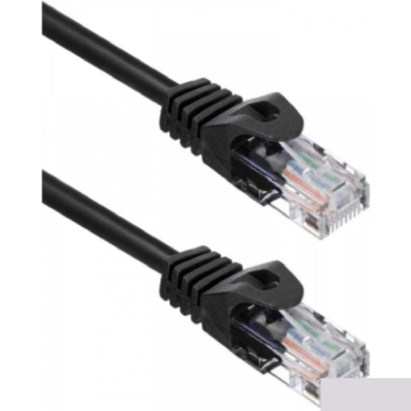 Кабель ACD Патч-корд ACD-LPU5C-75B |ACD-LPU5C-75B| Cat5e UTP 24AWG 4Pair, 7/0.18мм CU Черный, 7.5м (741821)