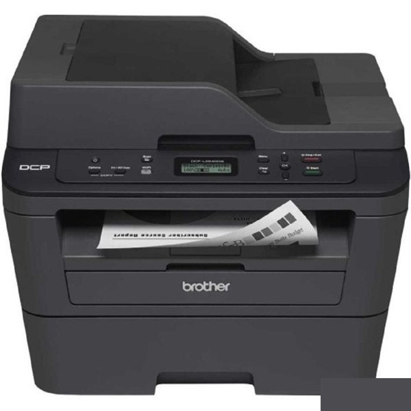 Brother DCP-L2540DW {А4, ч/б, 30 стр/мин, 32Мб, (2400x600), 1х250л., Duplex, ADF, Enternet, USB, WiFi, вилка 3pin}  РМ: DR-2305, TN2355