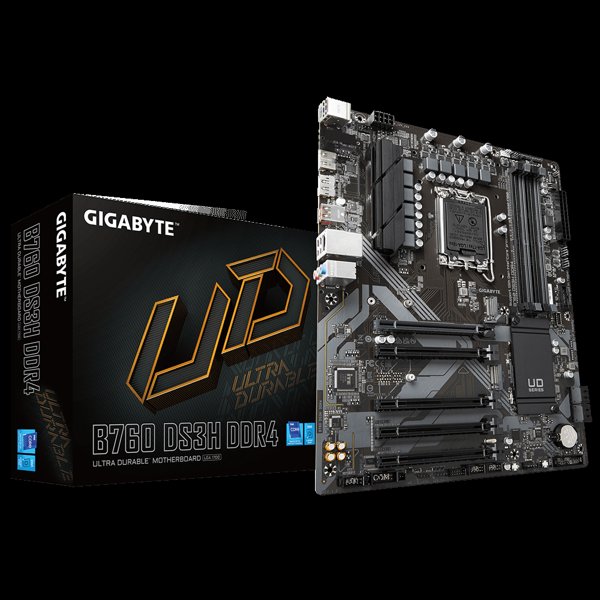 Gigabyte B760 DS3H DDR4 {Socket 1700, Intel®B760, ATX, RTL}