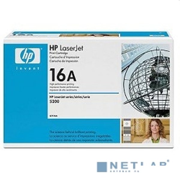 HP Q7516A Картридж ,Black{LaserJet 5200, Black, (12 000 стр.)}