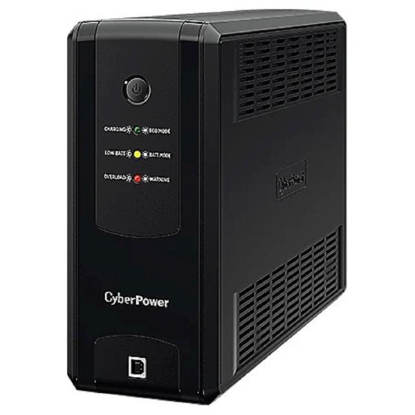 ИБП CyberPower UT1100EG {Line-Interactive, Tower, 1100VA/660W USB/RJ11/45 (4 EURO), 12В/5 Ач х 2}