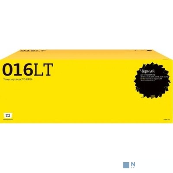 T2 AR-016T/LT Тонер-картридж (TC-SH016) для Sharp AR-5015/5120/5316/5316E/5320/5320D , черный 16000 стр.