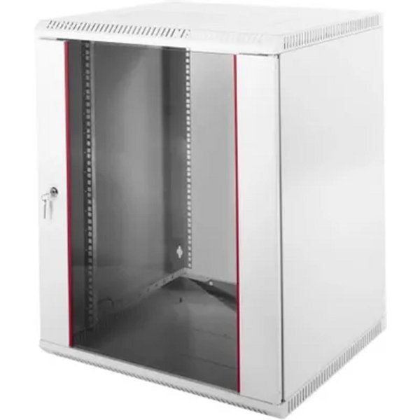 ЦМО Шкаф телекоммуникационный настенный разборный 12U (600х650) дверь стекло (ШРН-Э-12.650)
