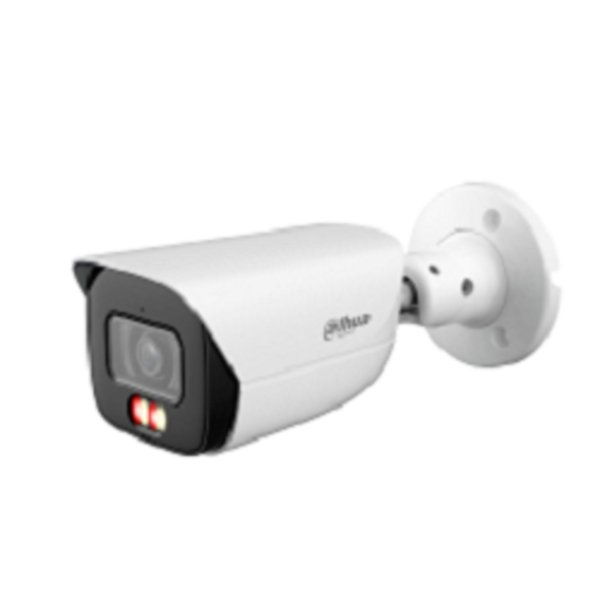 DAHUA DH-IPC-HFW3449EP-S-IL-0280B Уличная цилиндрическая IP-видеокамера 4Мп, 1/2,9” CMOS, объектив 2.8мм, видеоаналитика, микрофон, ИК 50м, LED 50m, IP67, металл
