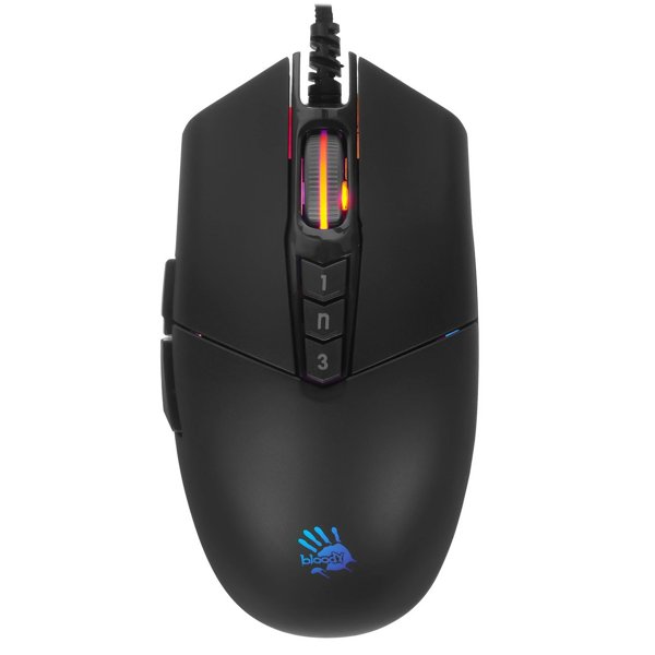 Мышь игровая A4Tech Bloody P91s , черный , оптическая, 8000dpi , USB, 8 кнопок