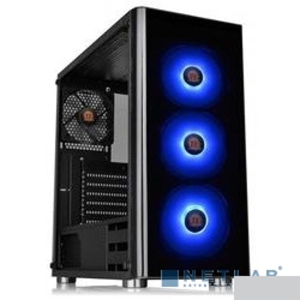 Thermaltake V200 TG/Black/Win/SPCC/Tempered Glass*1 [CA-1K8-00M1WN-01]