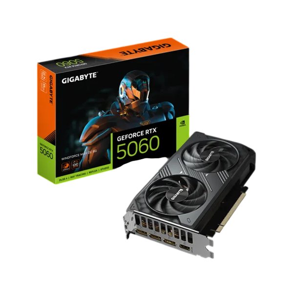 GIGABYTE  GeForce RTX 5060 WINDFORCE MAX OC 8G