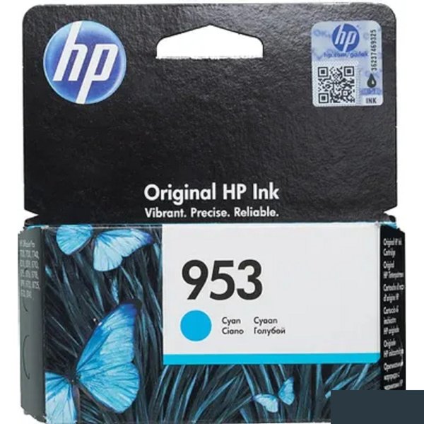 HP F6U12AE Картридж струйный №953, Cyan {OJP 8710/8715/8720/8730/8210/8725 (630стр.)}