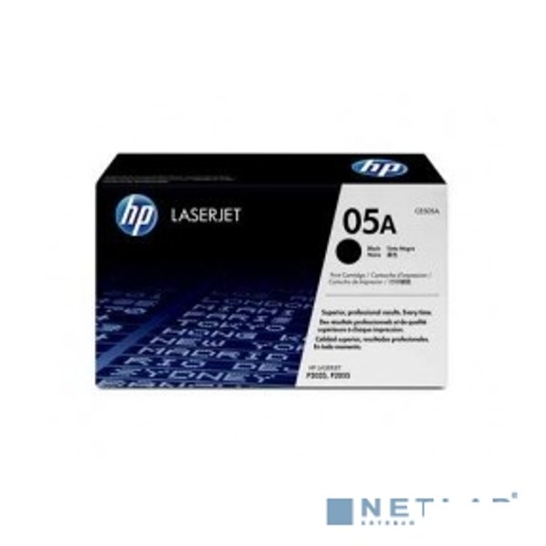 HP Картридж CE505AC лазерный (2300 стр)  (белая корпоративная коробка)