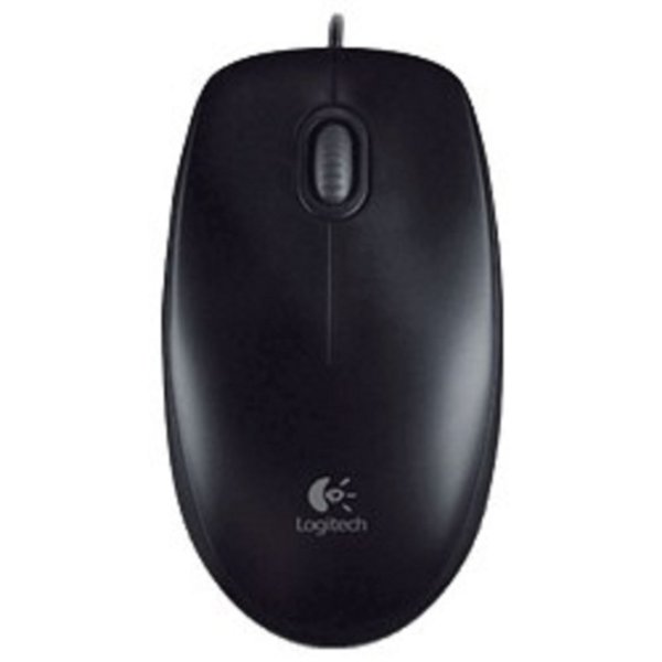 910-003357/910-006605 Мышь Logitech B100 Black USB OEM