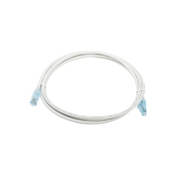 Hyperline PC-LPM-UTP-RJ45-RJ45-C6a-2M-LSZH-GY Патч-корд U/UTP, Cat.6a, 10G, LSZH, 2 м, серый