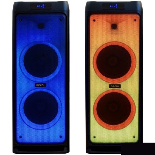 Ginzzu GM-205 {Li-Ion,12В, 7500мАч, Color Party - 7 режимов }