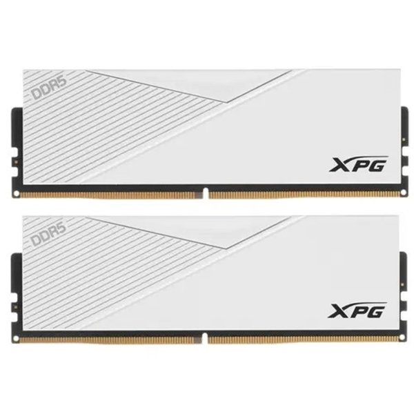A-data DDR5 DIMM 32GB XPG LANCER DDR5-6000 AX5U6000C3016G-DCLAWH,CL30, 1.35V K2*16GB WHITE