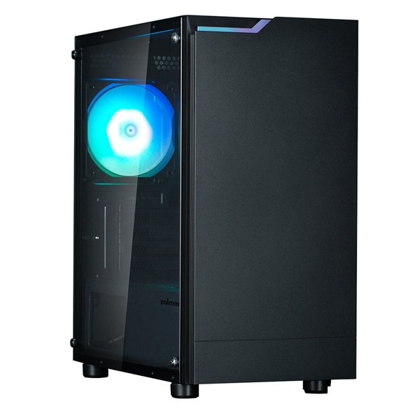 Minitower Zalman ZM-T4 Plus  MicroATX без БП Black