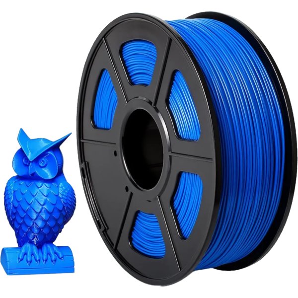 Филамент NVPRINT ABS Blue для 3D печати диаметр 1.75мм  длина 330 метров  масса 1 кг