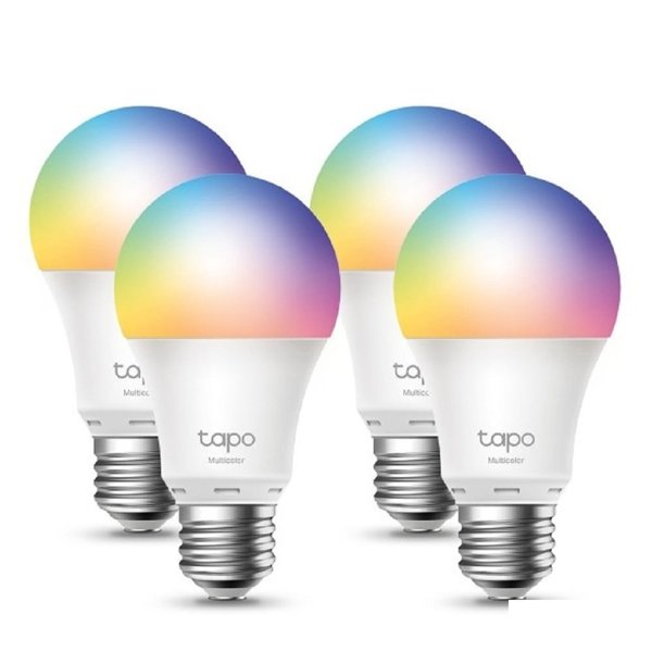 TP-Link Tapo L530E(4-pack) Умная многоцветная Wi-Fi лампа, 4 шт.