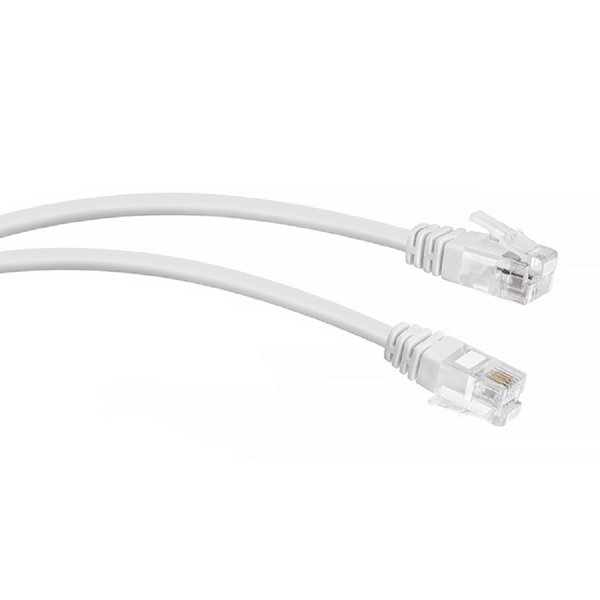 Cabeus PC-TEL-RJ12-3m Патч-корд 6p4cтелефонный, 3 м, белый