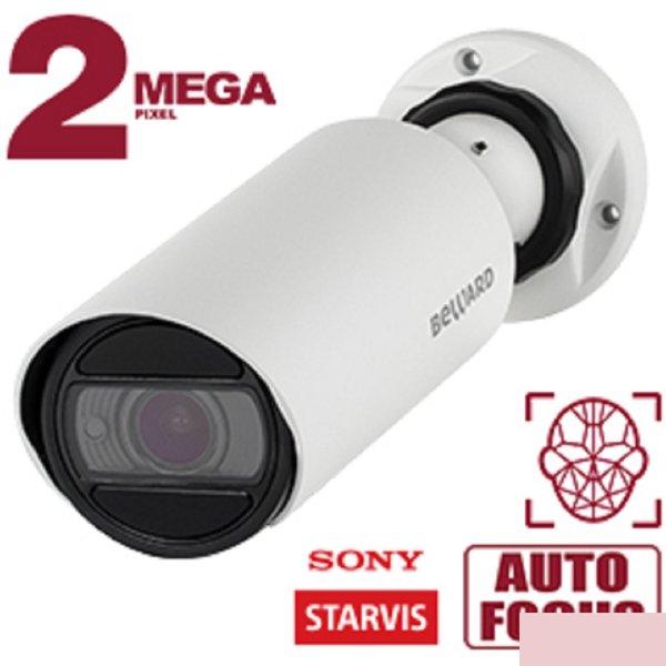BEWARD SV2018RZ Уличная IP-Камера 2 Мп, 1/2.8'' КМОП Sony Starvis,2xWDR до 140 дБ, 3 потока, H.265/H.264/MJPEG, 1920?1080, 60к/c, моторизованный объектив, 2.7-13.5 мм