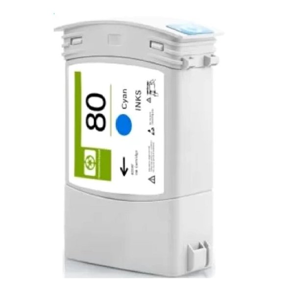 Струйный картридж NV Print 80 (NV-C4846A) Cyan для HP DesignJet 1050c, 1055cm (400 мл)