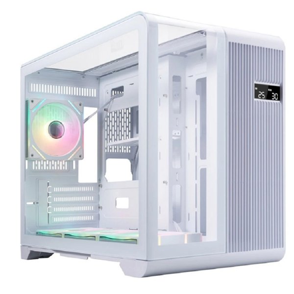 1STPLAYER RT6 ARGB White / mATX / 4x120mm ARGB fans / RT6-WH-3FC7R-W-1FC7-W