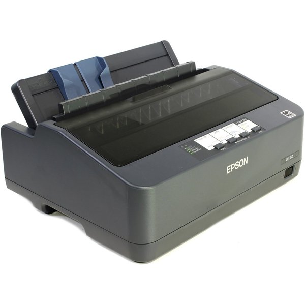 Epson LX-350 [C11CC24031/C11CC24032] {Формат А4, ширина печати 80 колонок, скорость 357 зн./сек. (12 cpi) в режиме HSD, интерфейсы: USB, LPT,COM, память 128 Кб}