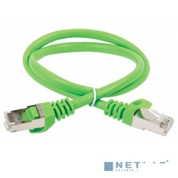 Патч-корд ITK PC02-C5EFL-5M FTP вилка RJ-45-вилка RJ-45 кат.5е 5м зеленый LSZH (уп.:1шт)
