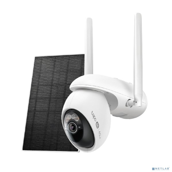 TP-Link Tapo C665G KIT Комплект умной поворотно-наклонной камеры с поддержкой 4G/Wi-Fi и солнечной панелью