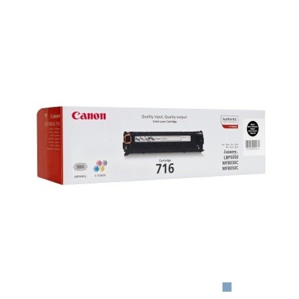 Canon Cartridge 716Bk 1980B002 Картридж для LBP-5050/5050N, Черный, 2300стр.