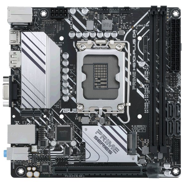ASUS PRIME H610I-PLUS D4-CSM (90MB1B20-M0EAYC)